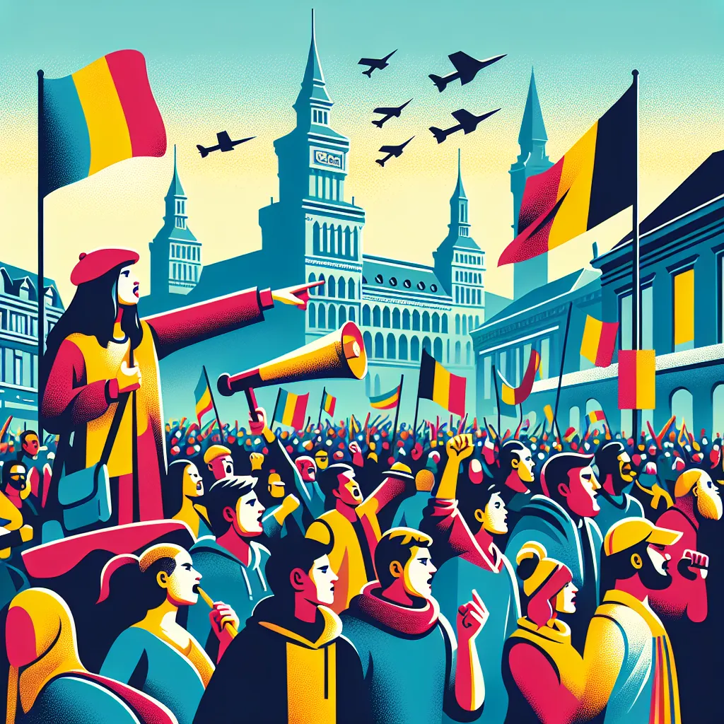 AUR Protests in Romania Over Election Dispute